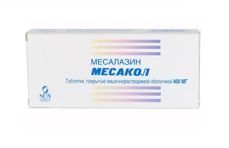 месакол 400 мг N50 табл