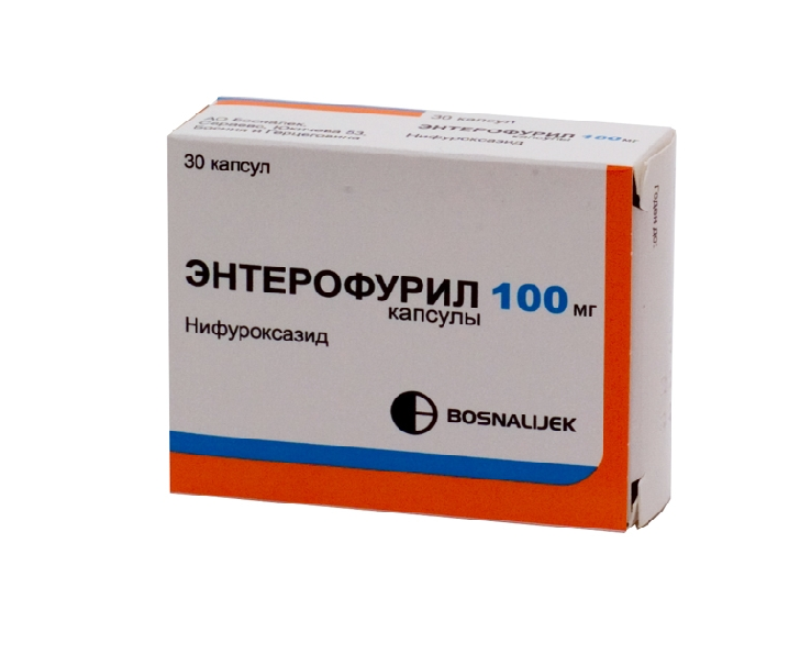 энтерофурил 100 мг n30 капс