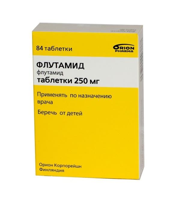 флутамид-орион 250 мг N84 табл