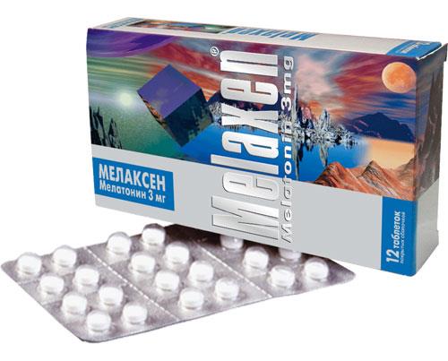 мелаксен 3 мг n12 табл