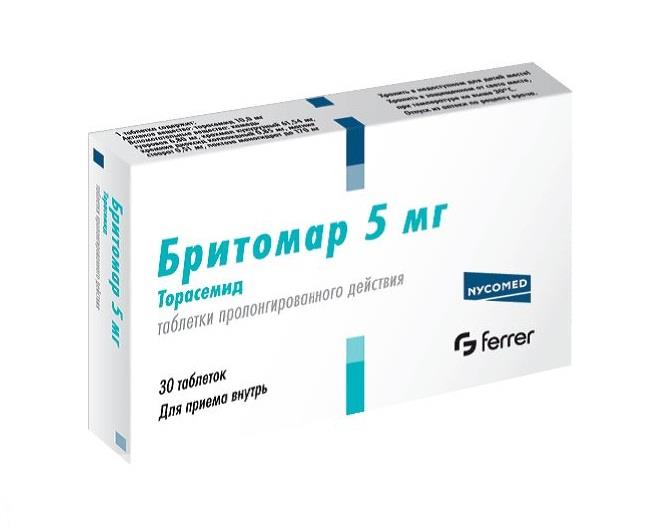 бритомар 5 мг N30 табл