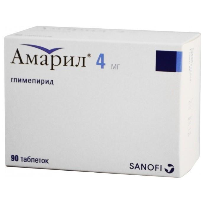 амарил 4 мг N90 табл