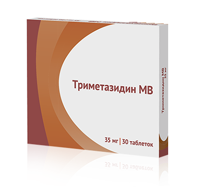 триметазидин мв 35 мг N30 табл