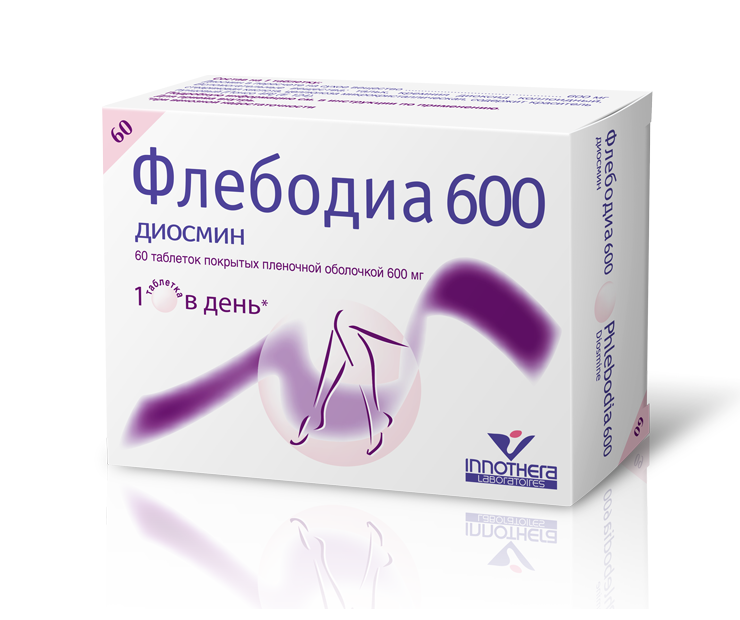флебодиа 600 мг N60 табл