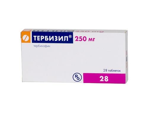 тербизил 250 мг N28 табл