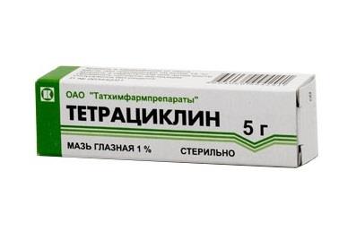 Татхимфармпрепараты тетрациклиновая глазная мазь 1% 5 г