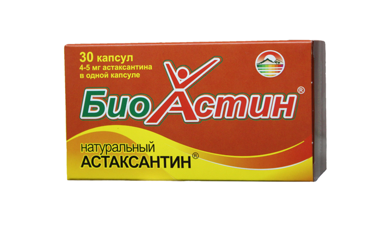 биоастин астаксантин натуральный 30 капс