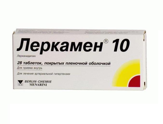 леркамен 10 мг 28 табл