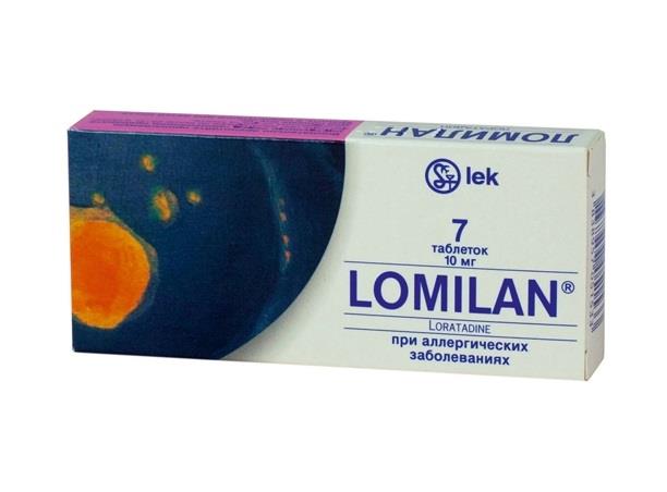 Лек д.д. ломилан 10 мг 7 табл