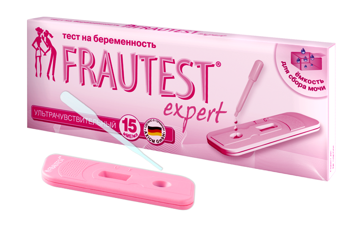 Human GmbH тест на беременность фраутест эксперт с пипеткой