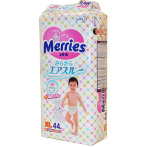 

подгузн merries 12-20кг n44