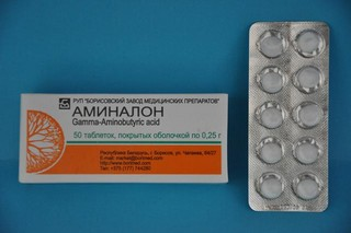 аминалон 250 мг 50 табл