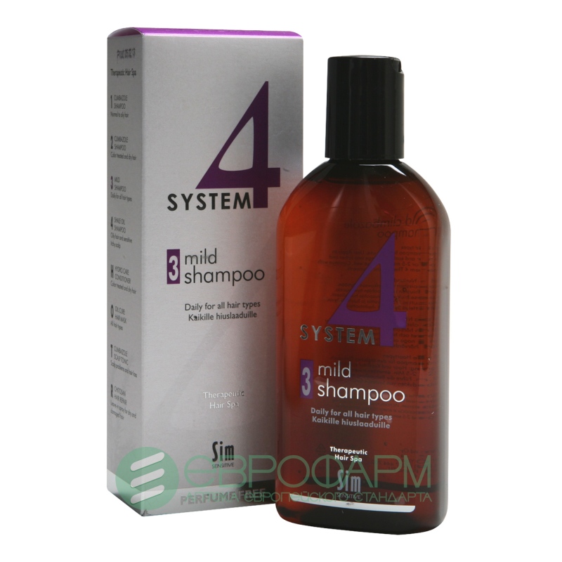 system-4 терапевтический шампунь 3 215 мл для всех типов волос