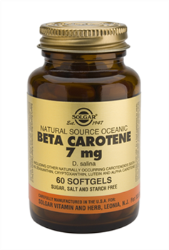 солгар бета-каротин 7 мг 60 капс