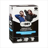 1-2 dry прокладки от пота 12 средние черные фото