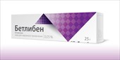бетлибен мазь 0,05% 25 г фото