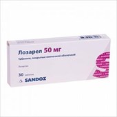 лозарел 50 мг 30 табл фото