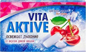 вита актив жевательная резинка дикая вишня 16 г без сахара фото
