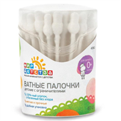 мир детства палочки ватные с ограничителем 40 (40057) фото