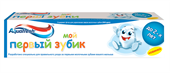 аквафреш зубная паста мой первый зубик до 2 лет 50 мл фото