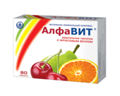 алфавит с фруктовым вкусом 60 табл фото