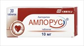 амлорус 10 мг 30 табл фото
