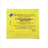 аскорбиновая к-та пор д/р-ра д/внутр 2,5г №50 фото