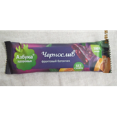 азбука здоровья мюсли батончик чернослив 30 г  фото