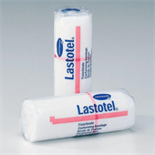бинт lastotel 4 м * 12 см фиксирующий белый фото