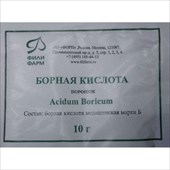 борная к-та пор дезинфицир 10г фото