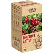цветущий луг брусника листья 50г фото