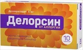 делорсин таб 5мг n10 фото