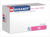 эквамер капсул 5мг плюс 10мг 20мг 30 фото