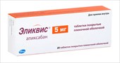 эликвис таб по 5мг 20 фото
