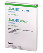 эменд набор 125 мг 1 капсула плюс 80 мг 2 капсулы фото