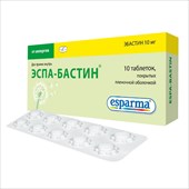 эспа-бастин таб ппо 10мг n10 фото