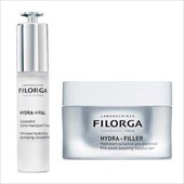 филорга набор гидра-гиал сыворотка 30мл плюс гидра-филлер 15мл filorga lab  фото