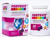 fortevit immuno+ мармеладные ягоды 30 пастилок жевательных фото