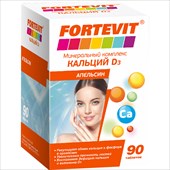фортевит кальций д3 таб 90 апельсин эвалар фото