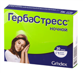 гербастресс ночной 20 капсул фото