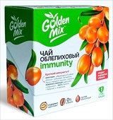 голден микс чай облепиховый иммунитет 18г 21 стик фото