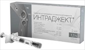 интраджект для замещения синовиальной жидкости 1,5% шпр 2мл n1 фото