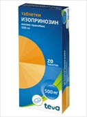 изопринозин таб 500мг 20 фото