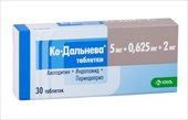 ко-дальнева таб 5мг плюс 0,625мг 2мг 30 фото