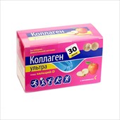 коллаген ультра плюс кальций -d, пор 8г пак 30 (яблоко) фото