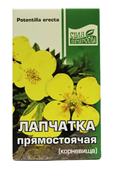лапчатка (калган) корневища фиточай 20 фильтр-пакетов фото