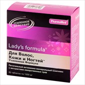 lady's formula для волос кожи ногтей 60 таблеток фото