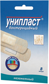 пластырь унипласт набор бактерицидный незаметный n8 фото