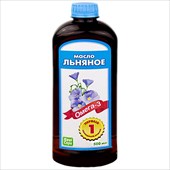 льняное масло пищевое 500мл перв холодный отжим фото