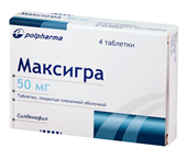 максигра таб 50мг 4 фото